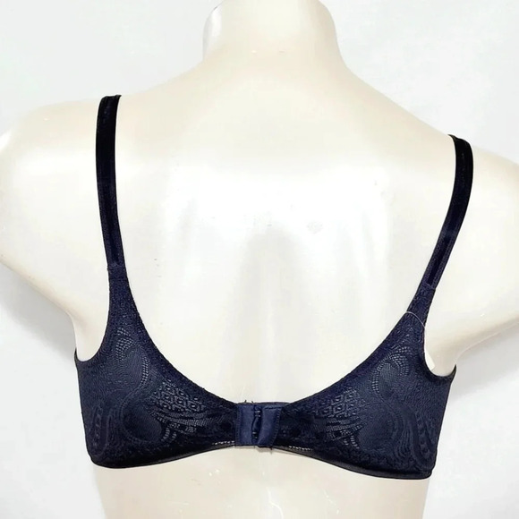 Maidenform 9622 Weightless Comfort‎ Full Coverage Lift Wire Free Bra Black - Picture 4 of 4